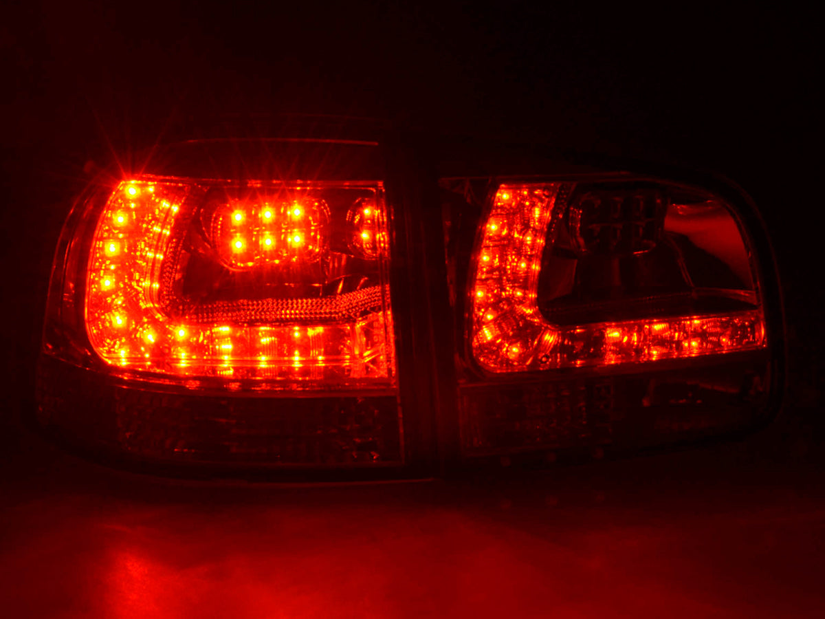 Voll LED Upgrade Design Rückleuchten für VW Touareg 7L 03-10 schwarz/rauch