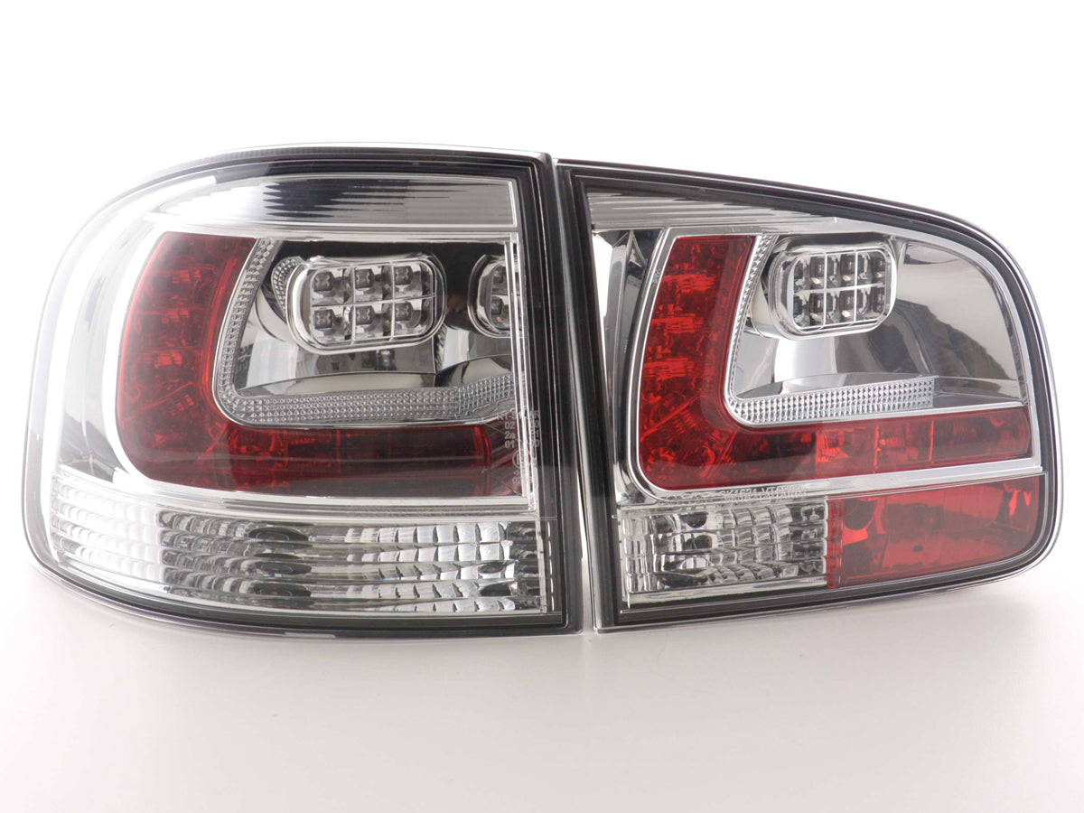LED Rückleuchten Set VW Touareg Typ 7L Bj. 03-09 chrom – Oldtimer Thimm
