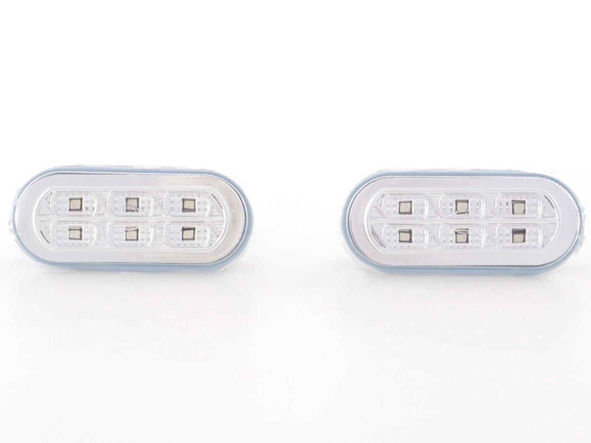 Seitenblinker Blinker Set LED VW Golf 4, chrom