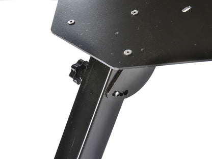 FK Lenkradhalterung Rennsimulator eGaming Lenkradgestell schwarz ohne Sitz