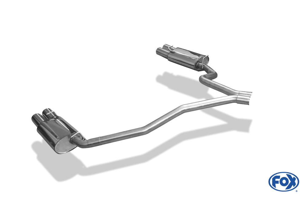 FOX Range Rover II Typ LP Endschalldämpfer rechts/links  - 2x80 Typ 13 rechts/links