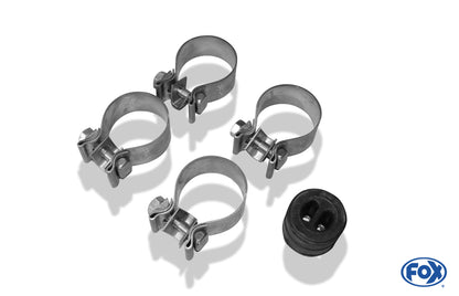 FOX Range Rover II Typ LP Endschalldämpfer rechts/links - 135x80 Typ 53 rechts/links