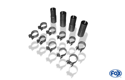 FOX Range Rover III - LM final silencer exit right/left  - 2x115x85 type 32 right/left