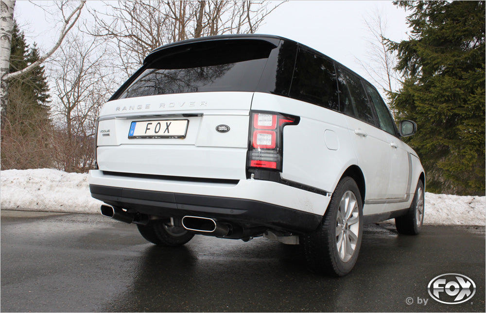 FOX Range Rover IV 4,4l Diesel - MK Endschalldämpfer rechts/links - 220x80 Typ 49 rechts/links