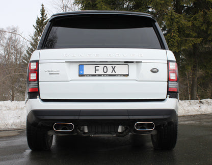 FOX Range Rover IV 4,4l Diesel - MK Endschalldämpfer rechts/links - 220x80 Typ 49 rechts/links