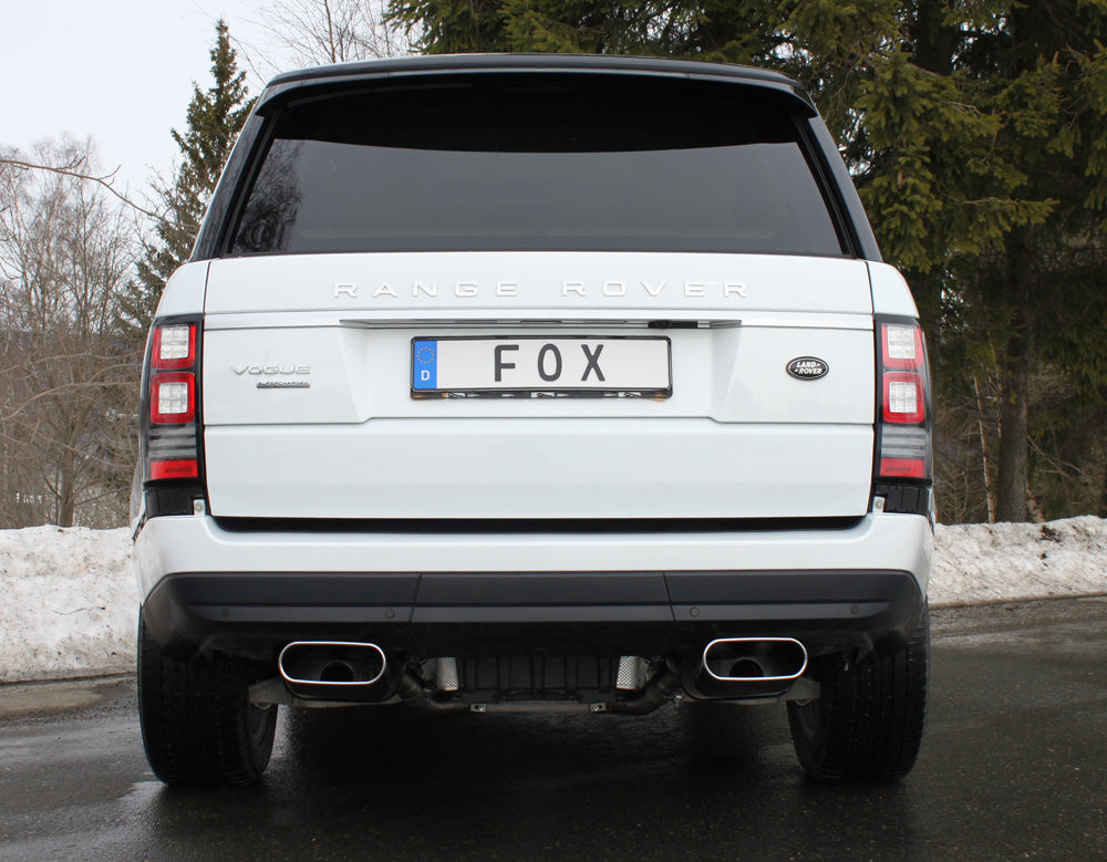 FOX Range Rover IV 3,0l Diesel - MK Endschalldämpfer rechts/links - 220x80 Typ 49 rechts/links