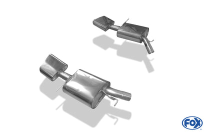 FOX Range Rover IV 3,0l Diesel - MK Endschalldämpfer rechts/links - 220x80 Typ 49 rechts/links