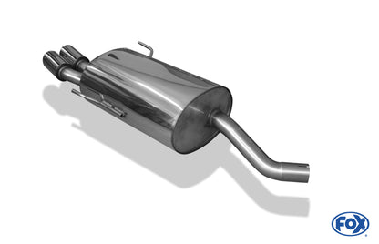 FOX Mazda Xedos 9 Endschalldämpfer - 2x76 Typ 16