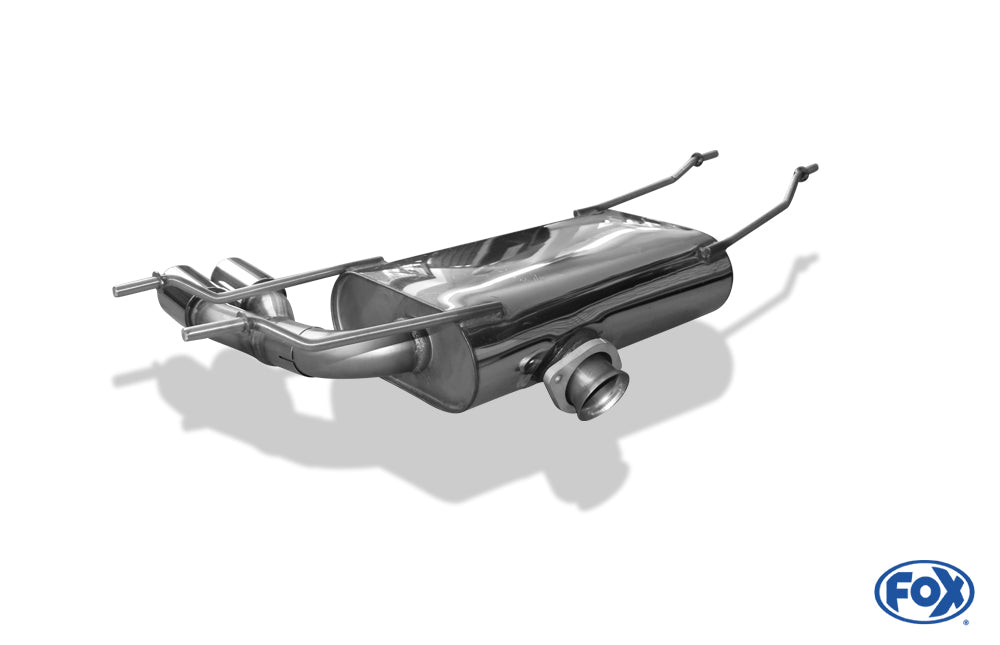 FOX Mazda MX5 - ND Endschalldämpfer quer Ausgang rechts - 2x70 Typ 16