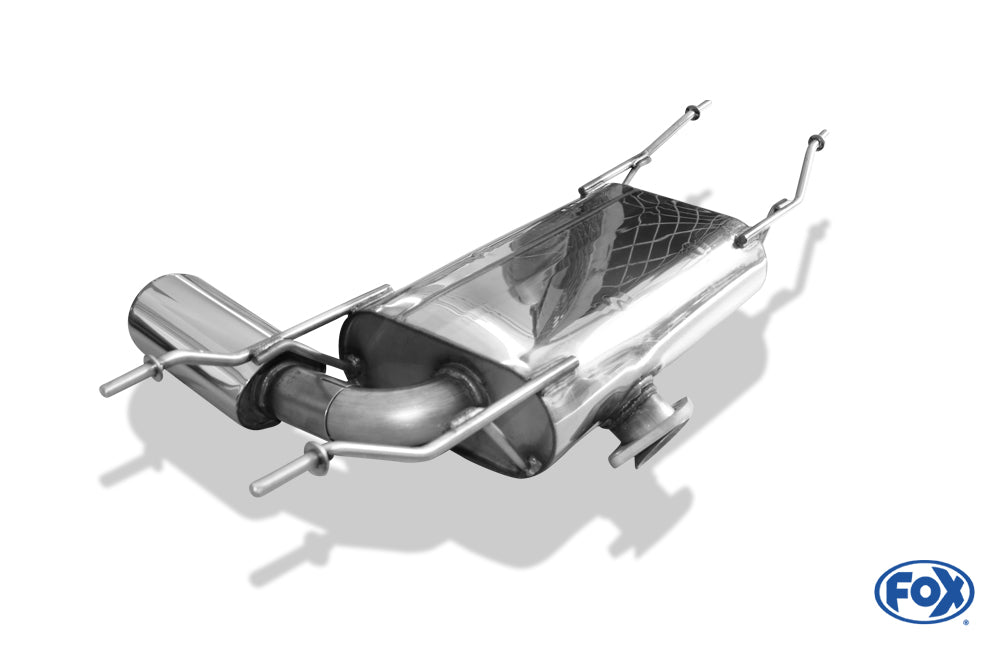 FOX Mazda MX5 - ND Endschalldämpfer quer Ausgang rechts - 115x85 Typ 32
