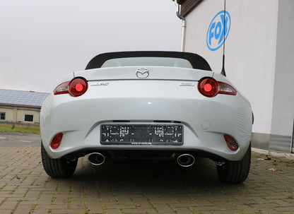 FOX Mazda MX5 - ND Endschalldämpfer quer Ausgang rechts/links - 1x115x85 Typ 32 rechts/links