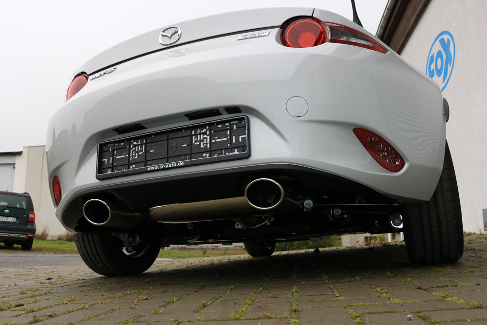 FOX Mazda MX5 - ND Endschalldämpfer quer Ausgang rechts/links - 1x115x85 Typ 32 rechts/links