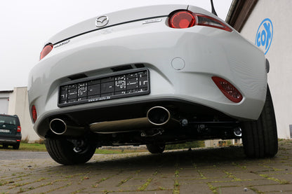 FOX Mazda MX5 - ND Endschalldämpfer quer Ausgang rechts/links - 1x115x85 Typ 32 rechts/links