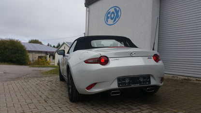 FOX Mazda MX5 - ND Endschalldämpfer quer Ausgang rechts/links - 1x145x65 Typ 59 rechts/links