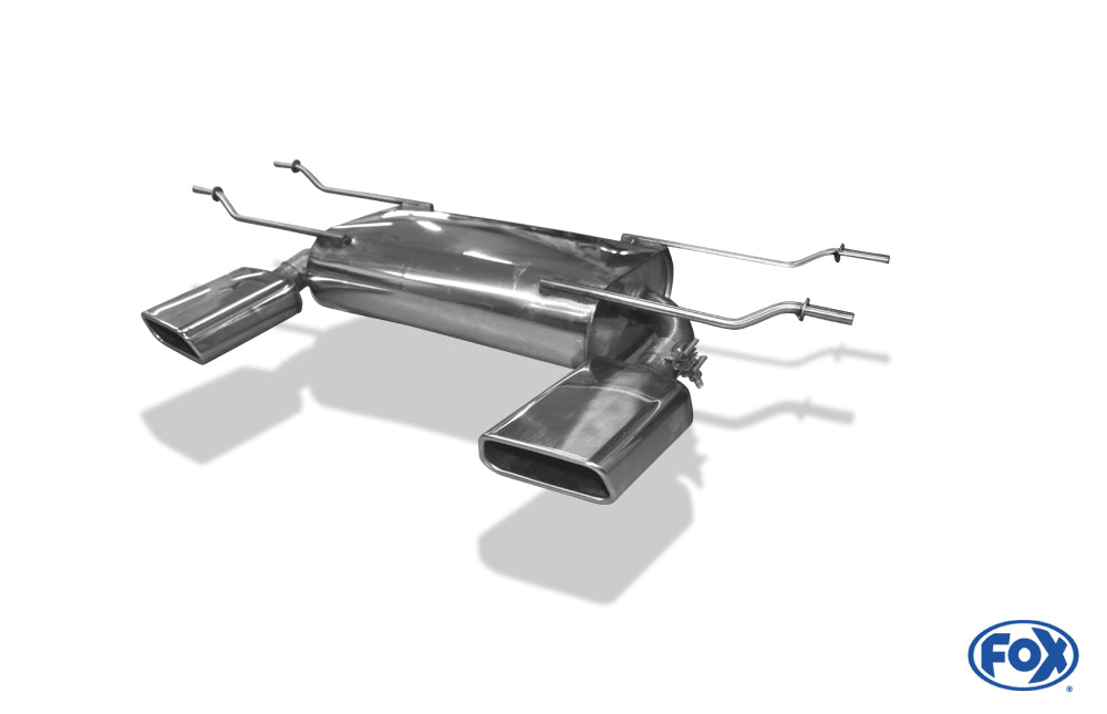 FOX Mazda MX5 - ND Endschalldämpfer quer Ausgang rechts/links - 1x145x65 Typ 59 rechts/links