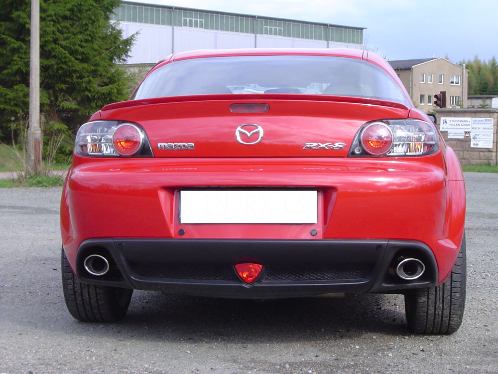 FOX Mazda RX8 Endschalldämpfer quer Ausgang rechts/links - 115x85 Typ 38 rechts/links