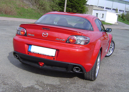 FOX Mazda RX8 Endschalldämpfer quer Ausgang rechts/links - 115x85 Typ 38 rechts/links