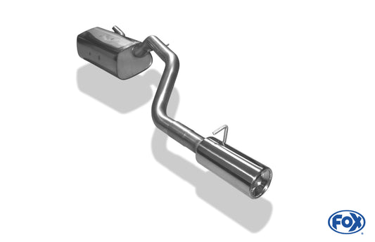 FOX Mazda 3 - BK Endschalldämpfer - 1x90 Typ 13