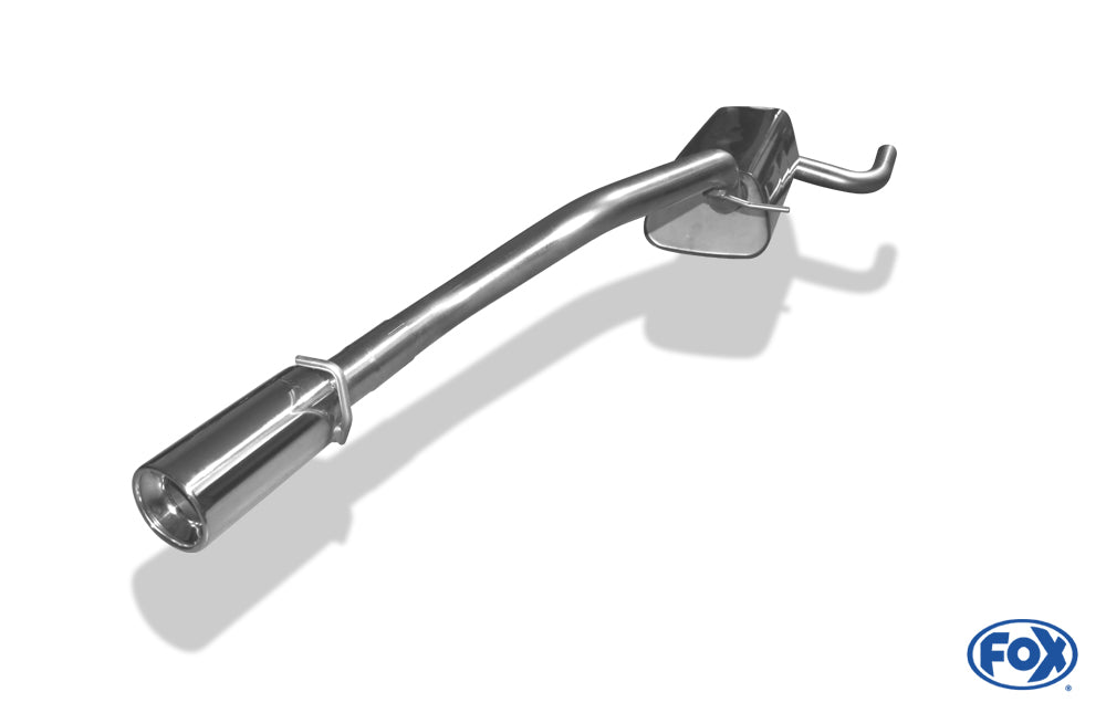 FOX Mazda 3 - BK Endschalldämpfer - 1x90 Typ 13