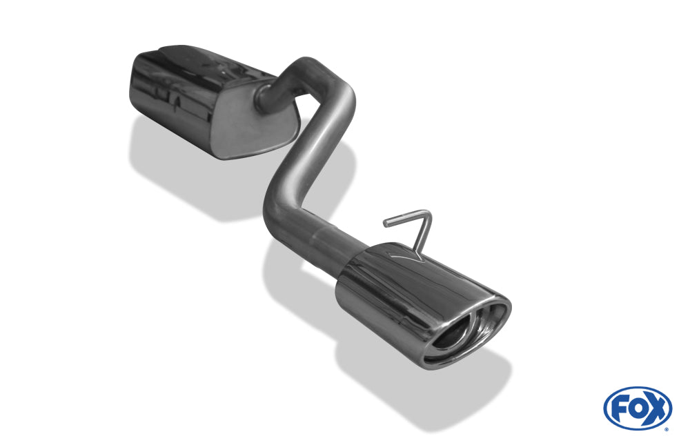 FOX Mazda 3 - BK Endschalldämpfer - 115x85 Typ 33
