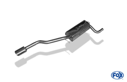 FOX Mazda 3 - BK Endschalldämpfer - 115x85 Typ 33