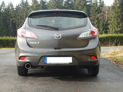 FOX Mazda 3 BL - Benzin Endschalldämpfer - 1x100 Typ 16