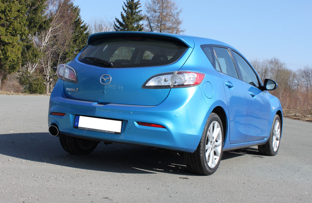 FOX Mazda 3 BL - Diesel Endschalldämpfer - 129x106 Typ 32