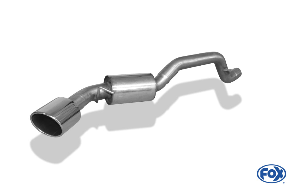 FOX Mazda 3 BL - Diesel Endschalldämpfer - 129x106 Typ 32