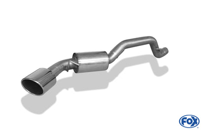 FOX Mazda 3 BL - Diesel Endschalldämpfer - 129x106 Typ 32