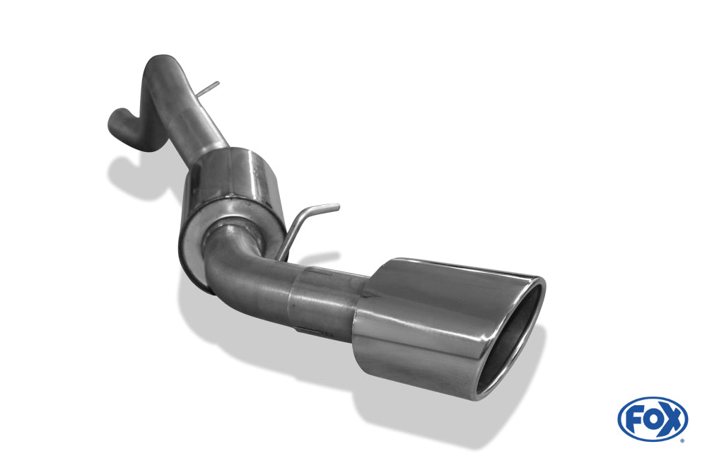 FOX Mazda 3 BL - Diesel Endschalldämpfer - 129x106 Typ 32
