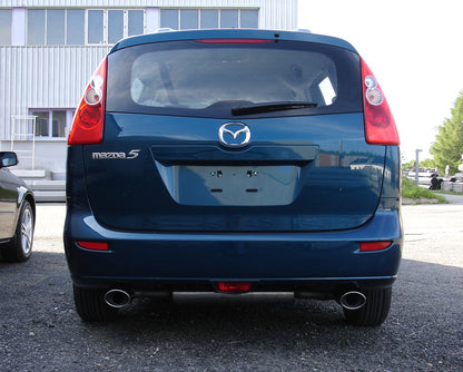 FOX Mazda 5 - CR1 Endschalldämpfer quer Ausgang rechts/links - 115x85 Typ 32 rechts/links