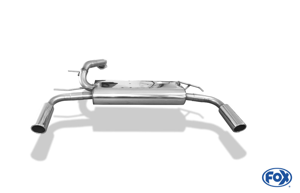 FOX Mazda 5 - CW Endschalldämpfer quer Ausgang rechts/links - 1x80 Typ 16 rechts/links