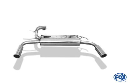 FOX Mazda 5 - CW Endschalldämpfer quer Ausgang rechts/links - 1x80 Typ 16 rechts/links