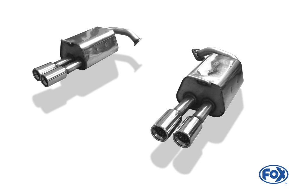 FOX Mazda 6 Facelift Endschalldämpfer Ausgang rechts/links - 2x80 Typ 13 rechts/links