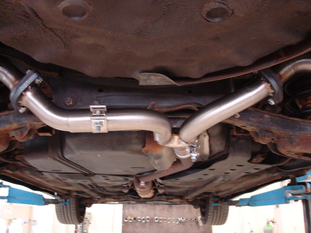 FOX Mazda 6 GG/GY nicht Facelift Endschalldämpfer rechts/links mit Y-Verbindungsrohr - 1x90 Typ 13 rechts/links