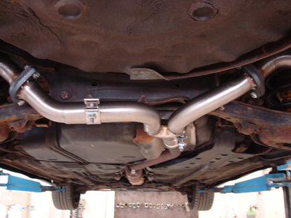 FOX Mazda 6 GG/GY nicht Facelift Endschalldämpfer rechts/links mit Y-Verbindungsrohr - 1x90 Typ 13 rechts/links