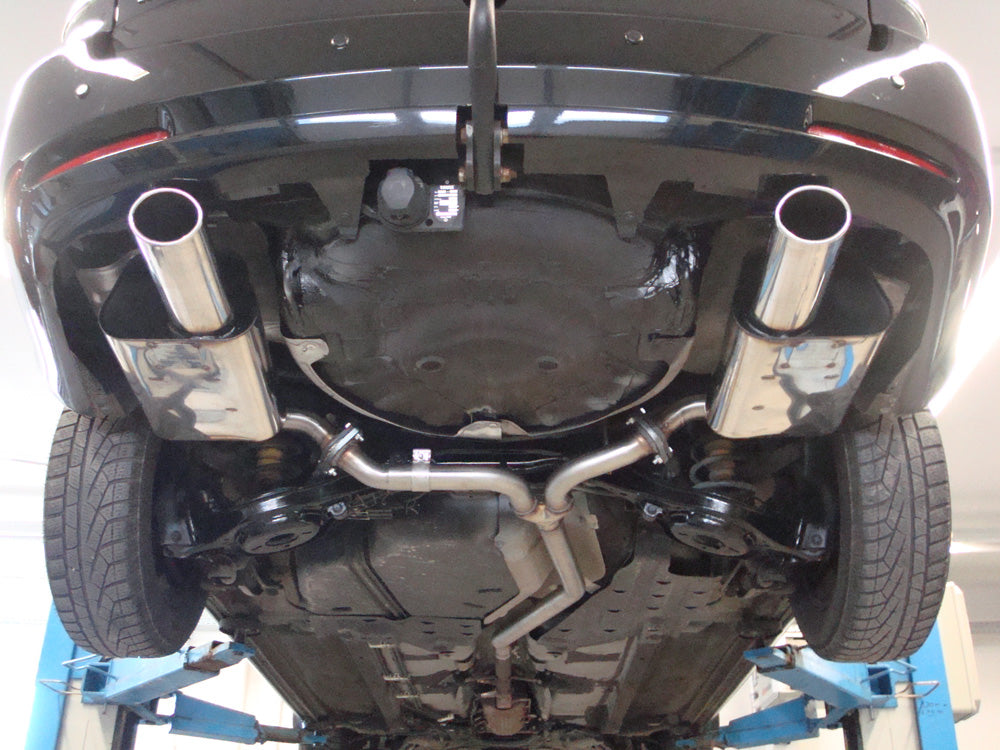 FOX Mazda 6 GG/GY nicht Facelift Endschalldämpfer rechts/links mit Y-Verbindungsrohr - 115x85 Typ 32 rechts/links