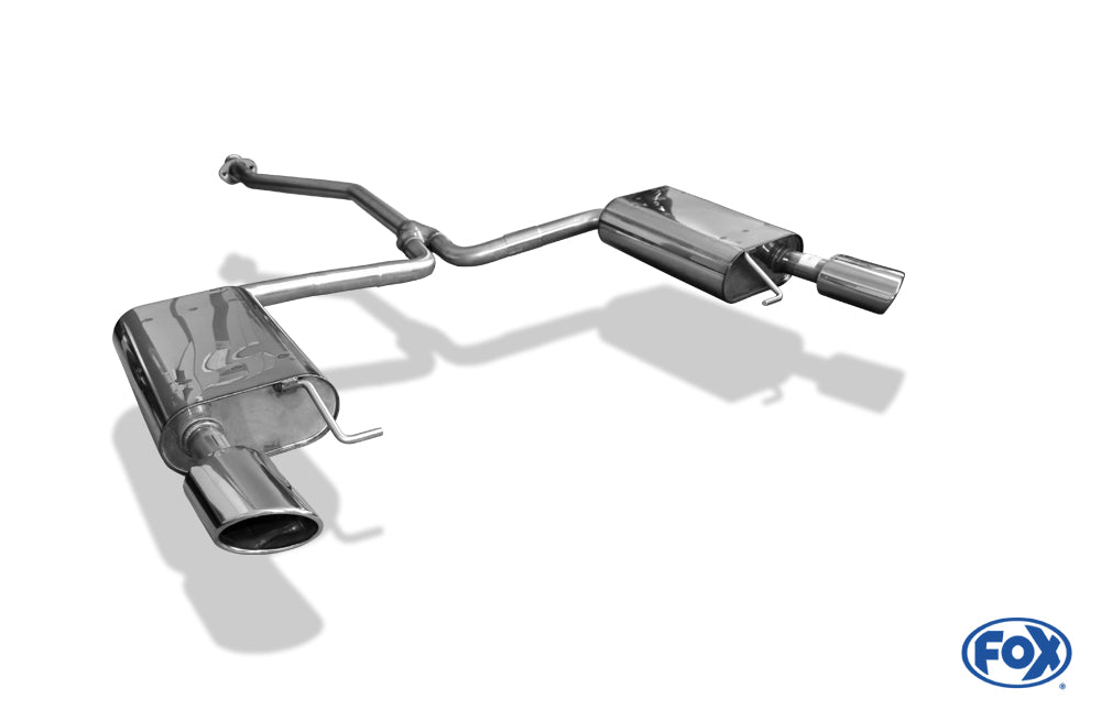 FOX Mazda 6 Typ GH Benzin Endschalldämpfer rechts/links - 115x85 Typ 38 rechts/links
