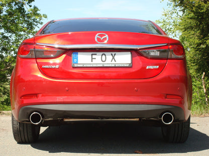 FOX Mazda 6 - GJ Limousine Endschalldämpfer quer Ausgang rechts/links - 1x100 Typ 16 rechts/links