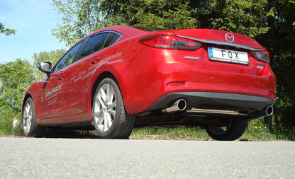 FOX Mazda 6 - GJ Limousine Endschalldämpfer quer Ausgang rechts/links - 1x100 Typ 16 rechts/links