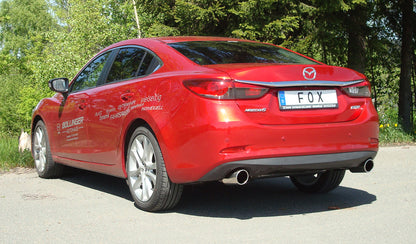 FOX Mazda 6 - GJ Limousine Endschalldämpfer quer Ausgang rechts/links - 1x100 Typ 16 rechts/links