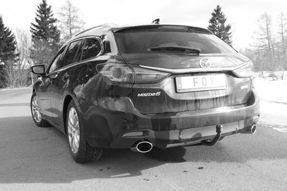 FOX Mazda 6 - GJ Kombi Endschalldämpfer quer Ausgang rechts/links - 115x85 Typ 38 rechts/links