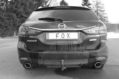 FOX Mazda 6 - GJ Kombi Endschalldämpfer quer Ausgang rechts/links - 115x85 Typ 38 rechts/links