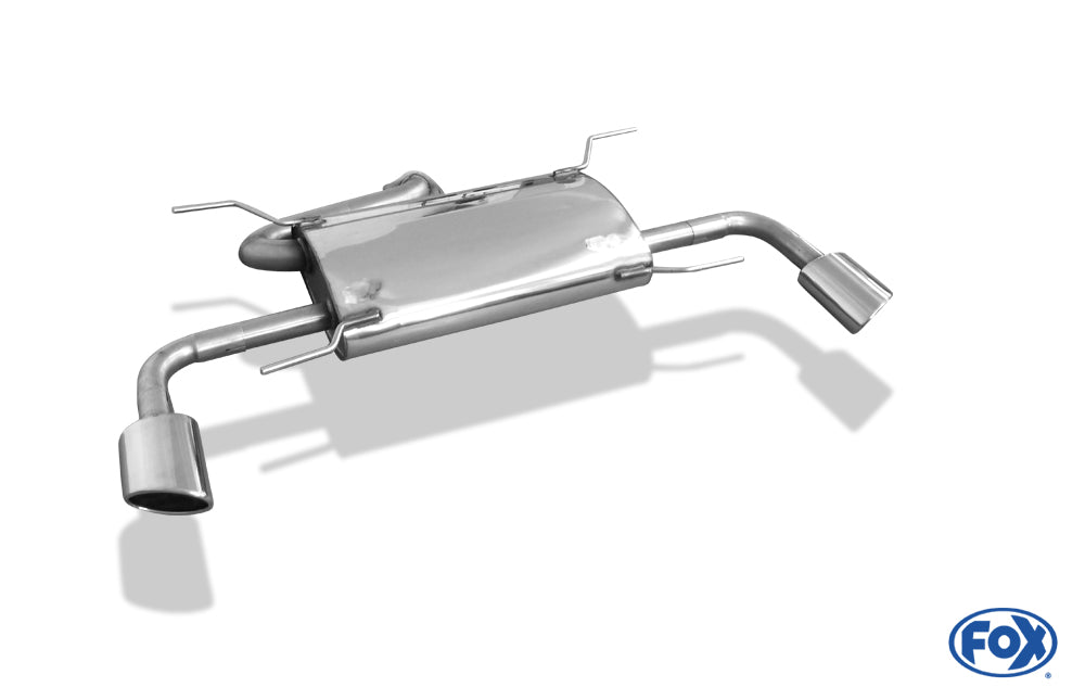 FOX Mazda 6 - GJ Kombi Endschalldämpfer quer Ausgang rechts/links - 115x85 Typ 38 rechts/links