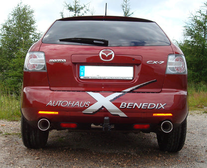 FOX Mazda CX7 Endschalldämpfer quer Ausgang rechts/links - 1x114 Typ 13 rechts/links