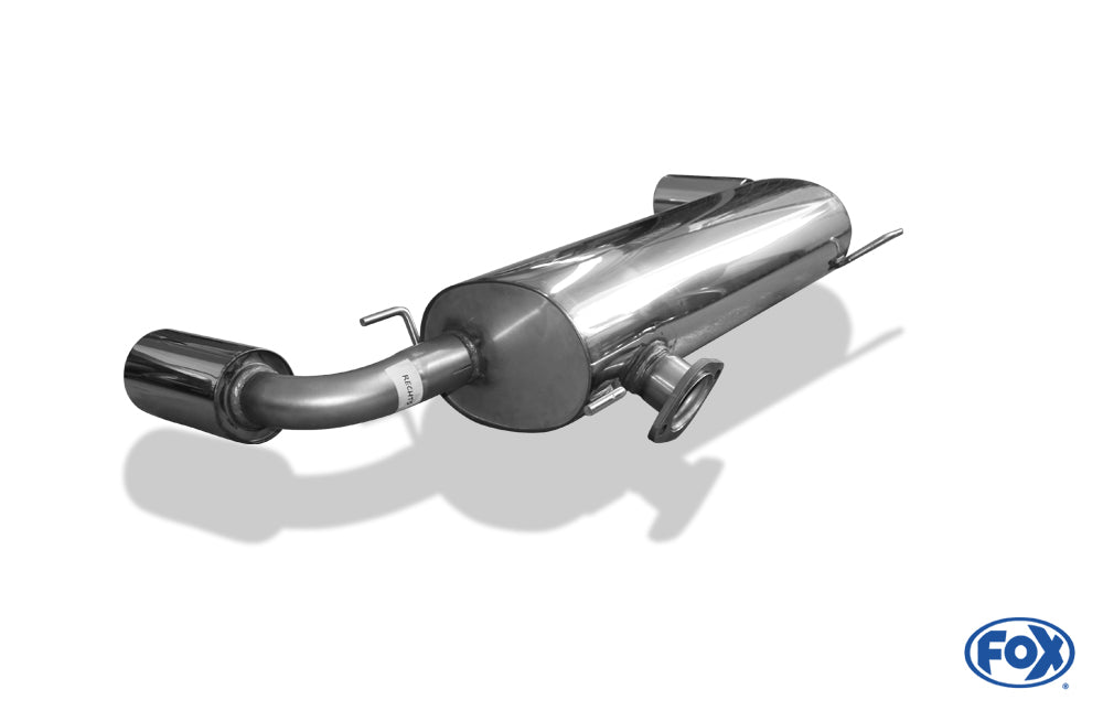 FOX Mazda CX7 Endschalldämpfer quer Ausgang rechts/links - 1x114 Typ 13 rechts/links