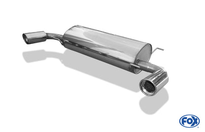 FOX Mazda CX7 Endschalldämpfer quer Ausgang rechts/links - 1x100 Typ 17 rechts/links