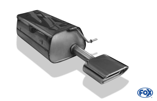 FOX Mazda 2 DY Endschalldämpfer - 150x70 Typ 53