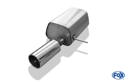 FOX Mazda 2 DL/DJ Endschalldämpfer - 1x100 Typ 12
