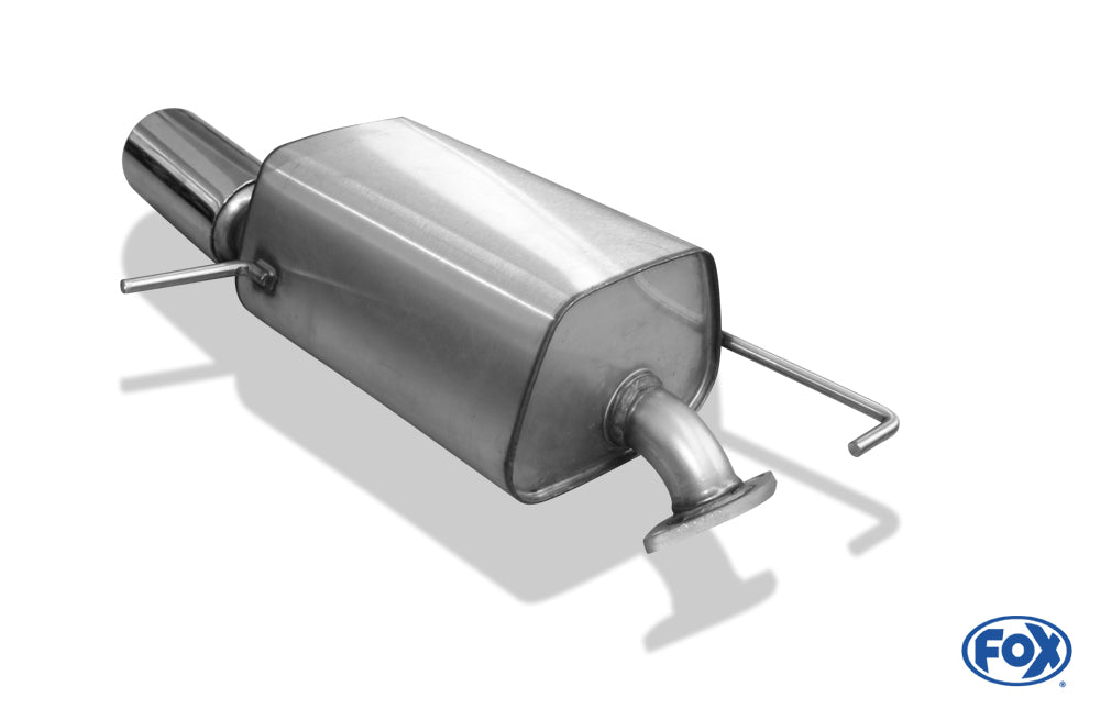 FOX Mazda 2 DL/DJ Endschalldämpfer - 1x100 Typ 12